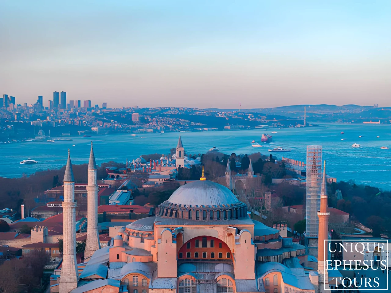 Hagia-Sophia-Sunset-Istanbul