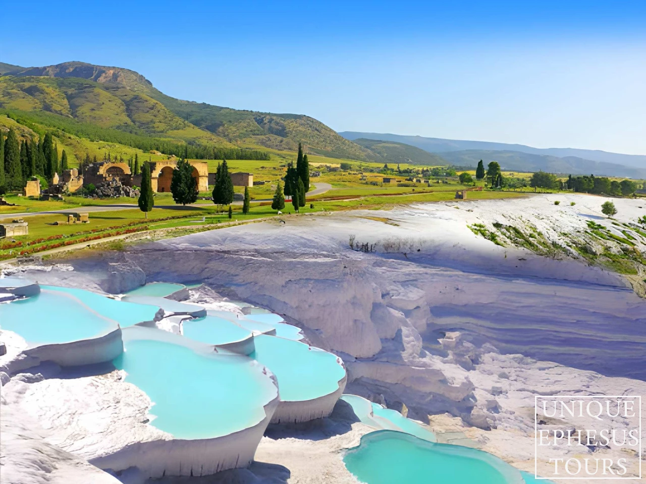 pamukkale-travertine-terraces-hierapolis-thermal-pools-sunset-view-turkey
