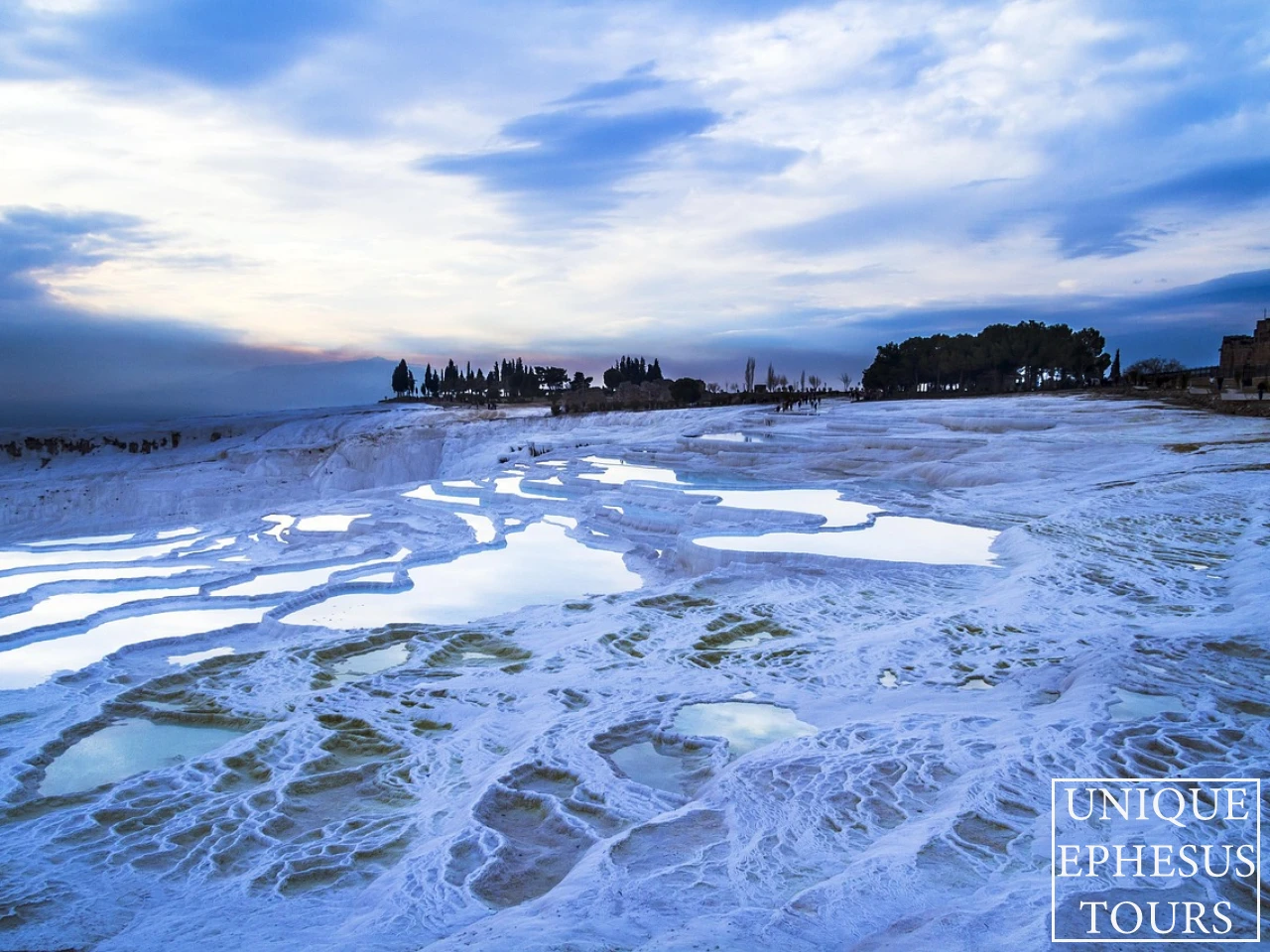 Pamukkale-Travertines-Denizli-Turkey