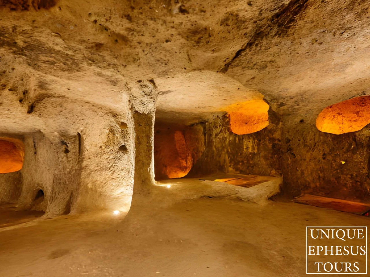 Cappadocia-Underground-City-Interior-Turkey